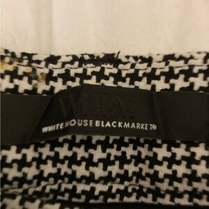 White House Black Market Houndstooth Skirt